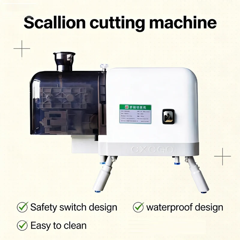 Machine Commercial barbecue shop Electric shredded scallion machine Roast duck shop Hotel washable shredded scallion divine tool
Machine Commercial barbecue shop Electric shredded scallion machine Roast duck shop Hotel washable shredded scallion divine tool