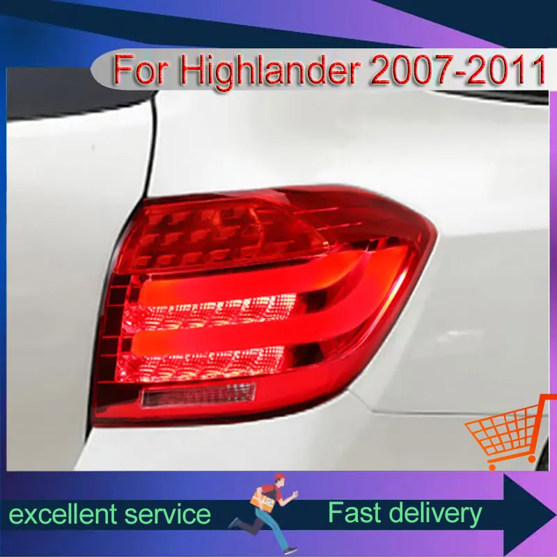 Стайлинг автомобиля для Toyota 2009-2011, обновленный задний фонарь Highlander DRL, задняя лампа, фонарь заднего хода, аксессуары для автомобиля
Стайлинг автомобиля для Toyota 2009-2011, обновленный задний фонарь Highlander DRL, задняя лампа, фонарь заднего хода, аксессуары для автомобиля