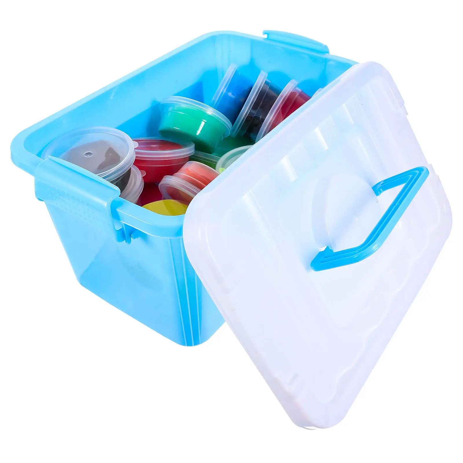 24 Colors Clay Craft Kit Lightweight Polymer for Kids DIY Toys Toddler Colored Air Dry Modeling Set Storage Box
24 Colors Clay Craft Kit Lightweight Polymer for Kids DIY Toys Toddler Colored Air Dry Modeling Set Storage Box