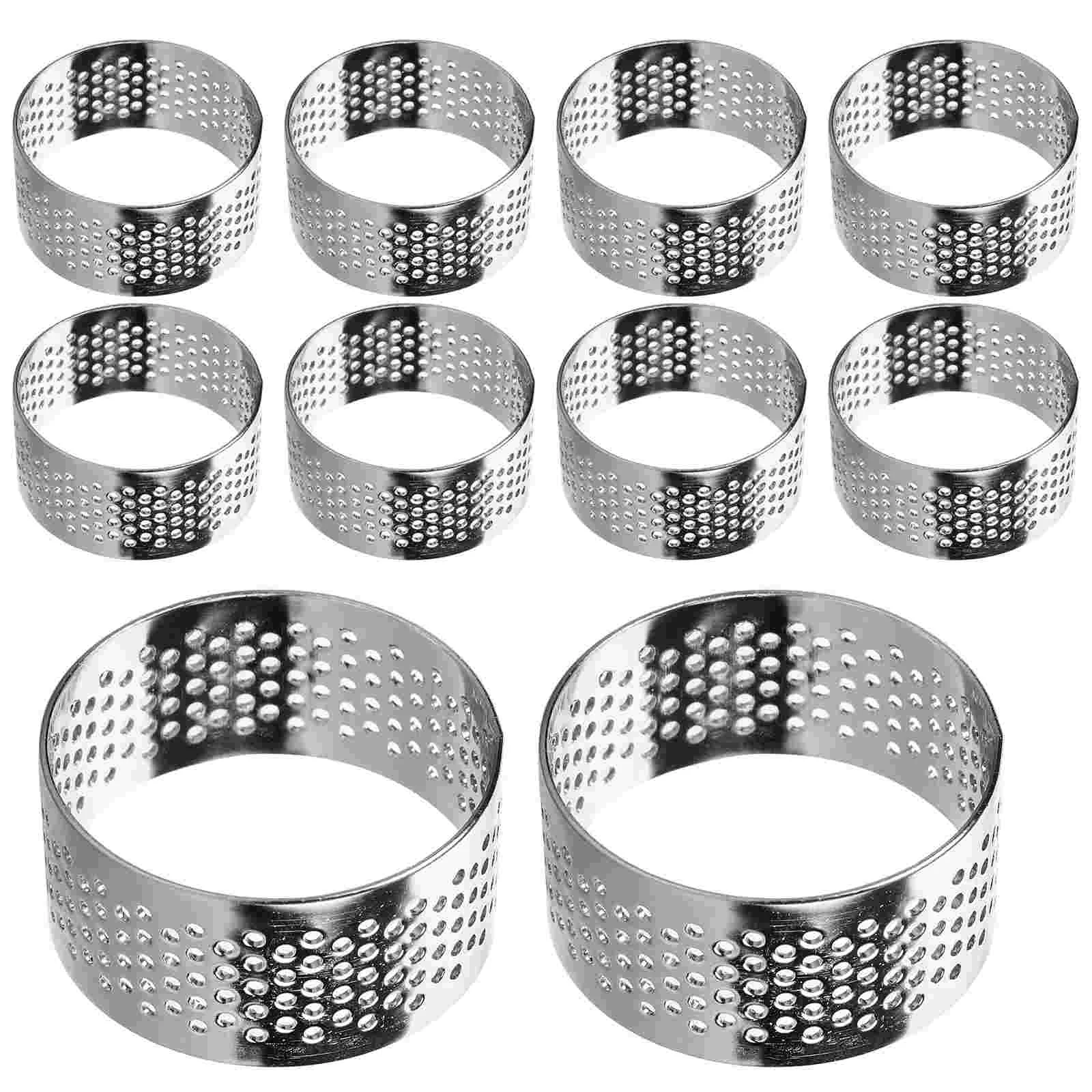 10 Pcs Stainless Steel Cake Mold Metal Multifunction Mousse Ring Baking Accessory
10 Pcs Stainless Steel Cake Mold Metal Multifunction Mousse Ring Baking Accessory