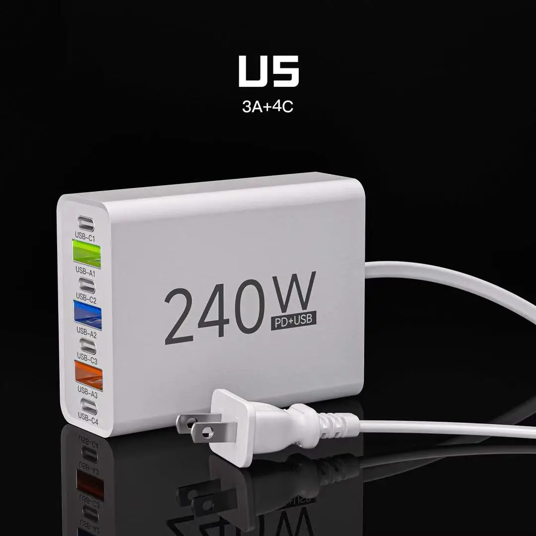 Зарядное устройство USB 240 Вт с быстрой зарядкой PD QC3.0 Type C | Дорожное зарядное устройство USB-C для iPhone, быстрая зарядка
Зарядное устройство USB 240 Вт с быстрой зарядкой PD QC3.0 Type C | Дорожное зарядное устройство USB-C для iPhone, быстрая зарядка