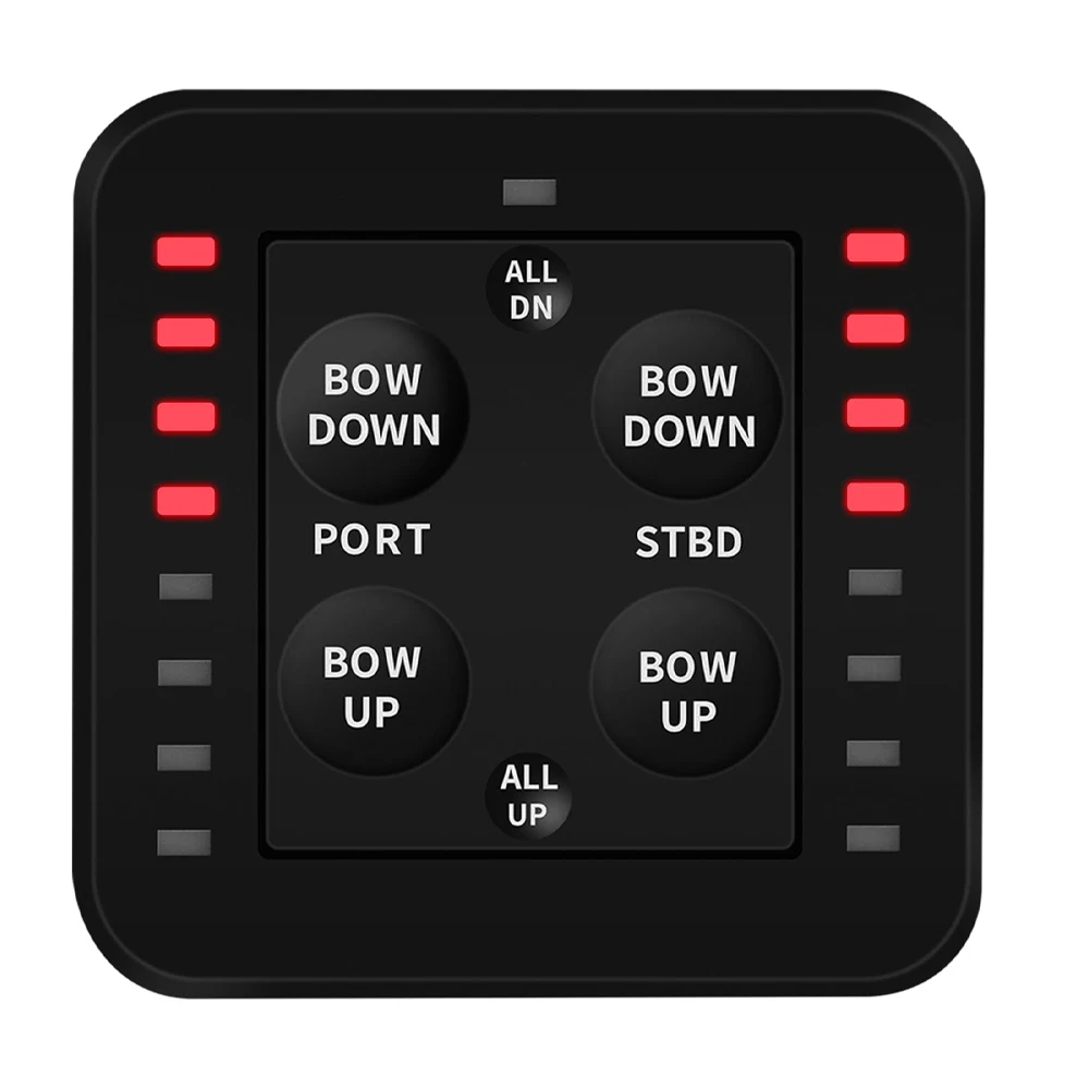 SLC-11 One-Touch LED Trim Tab Control Panel for Lectrotab, Marine Boat Trim Tab Switch with Auto Retract and Position Indicators
SLC-11 One-Touch LED Trim Tab Control Panel for Lectrotab, Marine Boat Trim Tab Switch with Auto Retract and Position Indicators