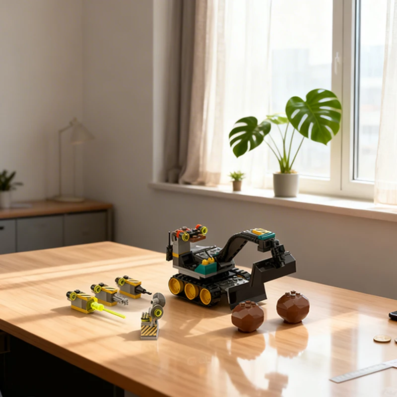 148pcs MOC Mini Excavator Rock Raiders Model Building Blocks Construction Christmas Gifts Toy Creative DIY Idea Education Kids
148pcs MOC Mini Excavator Rock Raiders Model Building Blocks Construction Christmas Gifts Toy Creative DIY Idea Education Kids