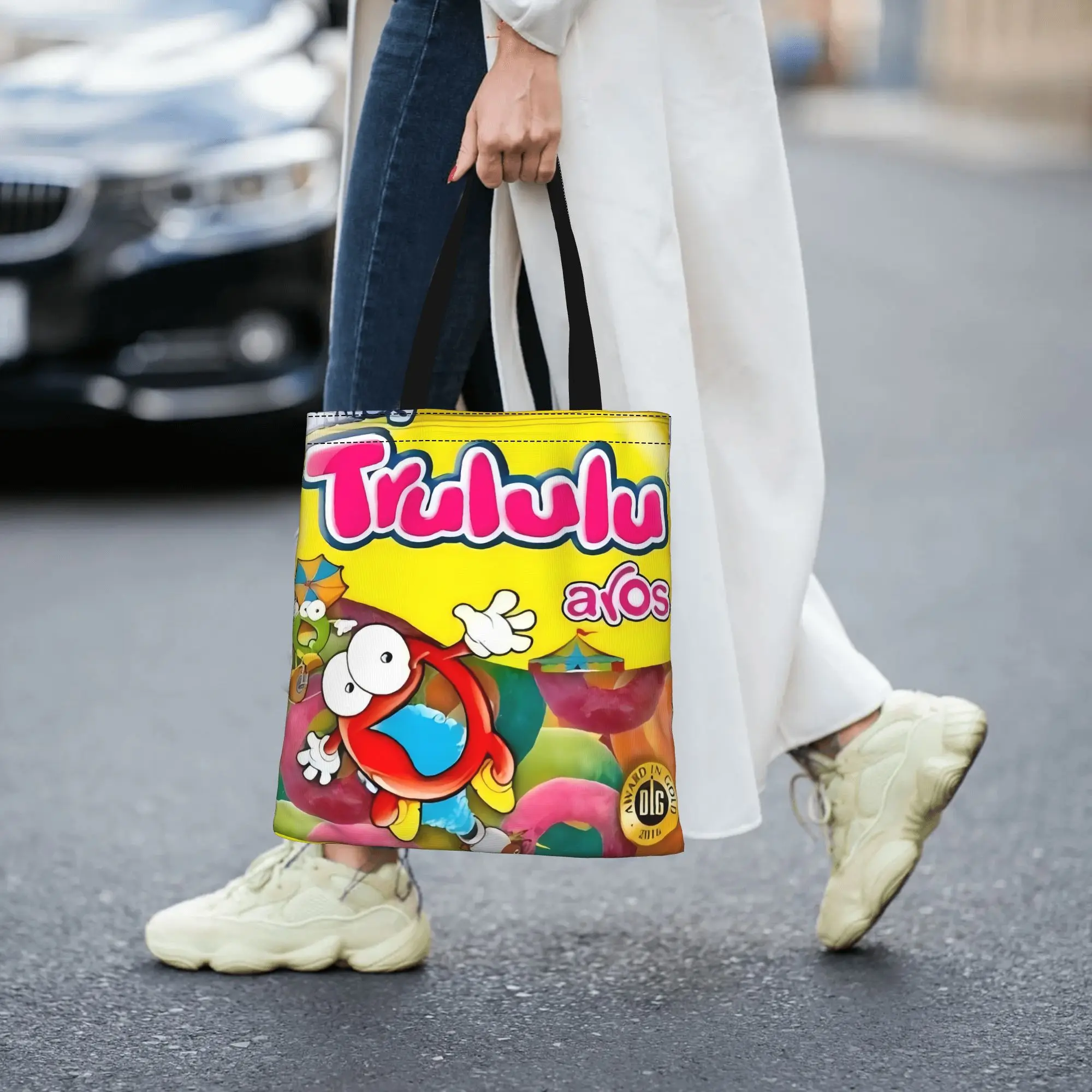 Trululu 3 Canvas Tote Bag Perfect for Travel Women's Top-Handle Bags
Trululu 3 Canvas Tote Bag Perfect for Travel Women's Top-Handle Bags