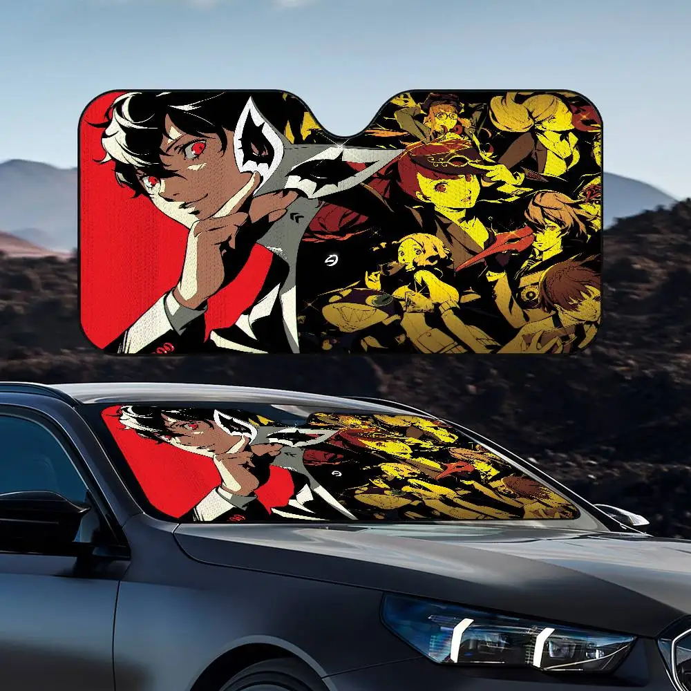 Game P-Personas 5 Sun Visor Foldable Universal Car Windshield Sun Shade UVProtection Heat Insulation Foldable Cover
Game P-Personas 5 Sun Visor Foldable Universal Car Windshield Sun Shade UVProtection Heat Insulation Foldable Cover