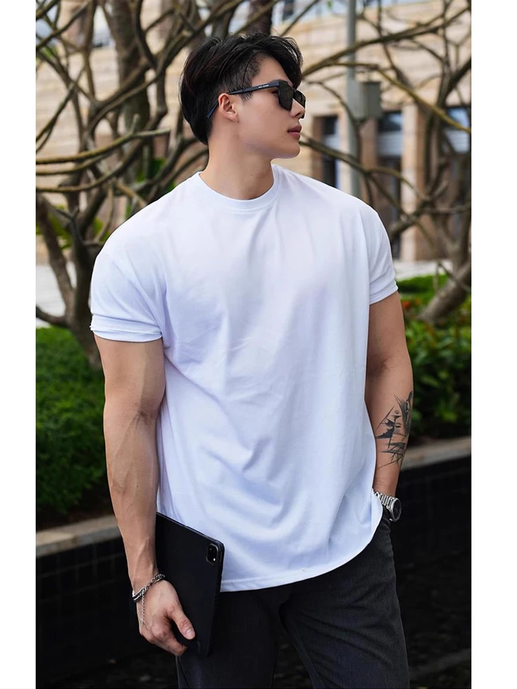 Футболка Bla Cotton ort Sve Fitn Sport f Sve с маленьким воротником, летняя тяжелая мужская модная свободная дышащая футболка
Футболка Bla Cotton ort Sve Fitn Sport f Sve с маленьким воротником, летняя тяжелая мужская модная свободная дышащая футболка