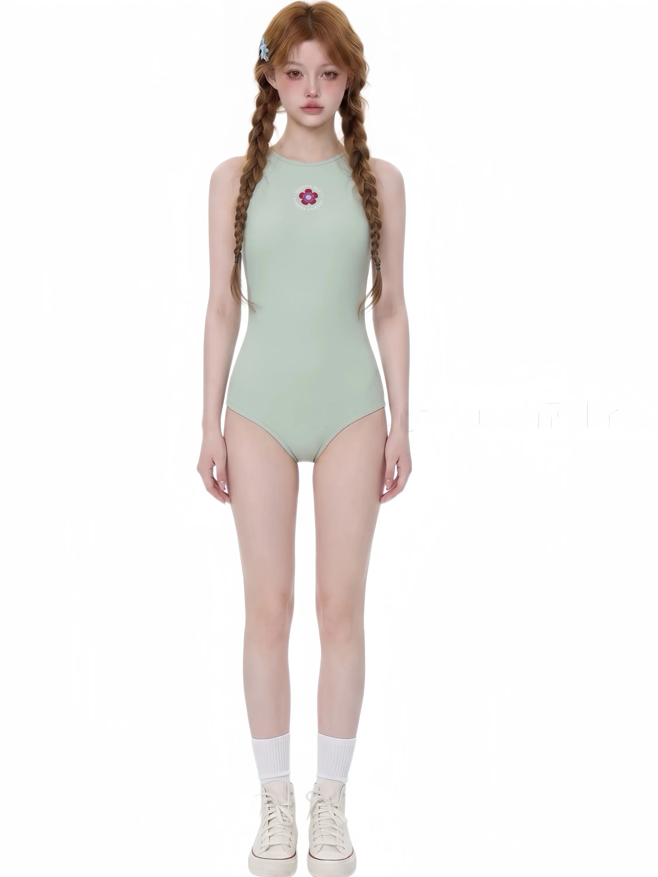 High Elasticity One-Piece Swimsuit Green Dopaamine Women's Competitive Speed Racing No Steel Ring Advanced Feeling Swimwear
High Elasticity One-Piece Swimsuit Green Dopaamine Women's Competitive Speed Racing No Steel Ring Advanced Feeling Swimwear