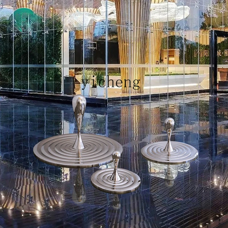 TQQ outdoor stainless steel water drop sculpture park landscape layout real estate large floor art ornament
TQQ outdoor stainless steel water drop sculpture park landscape layout real estate large floor art ornament