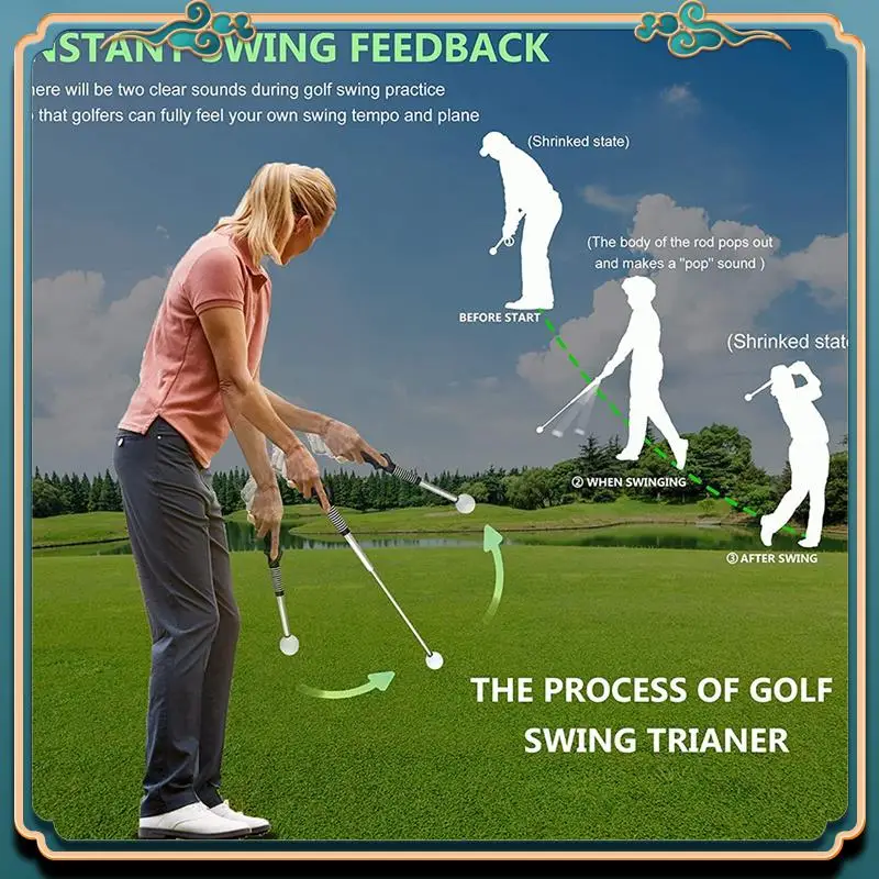 Latest Golf Swing Trainer Aid - Golf Swing Training Aid For Flexibility, Tempo, And Strength Golf Warm-Up Stick
Latest Golf Swing Trainer Aid - Golf Swing Training Aid For Flexibility, Tempo, And Strength Golf Warm-Up Stick