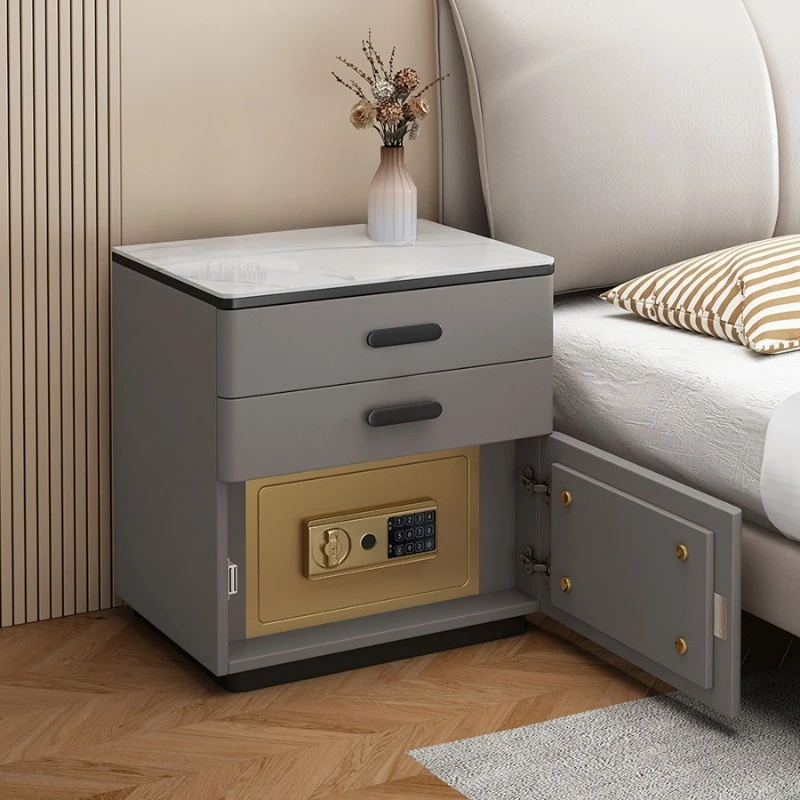 Solid wood bedside table, household integrated smart bedside table with safe, multi-function 50x40x55cm 40x40x55cm
Solid wood bedside table, household integrated smart bedside table with safe, multi-function 50x40x55cm 40x40x55cm