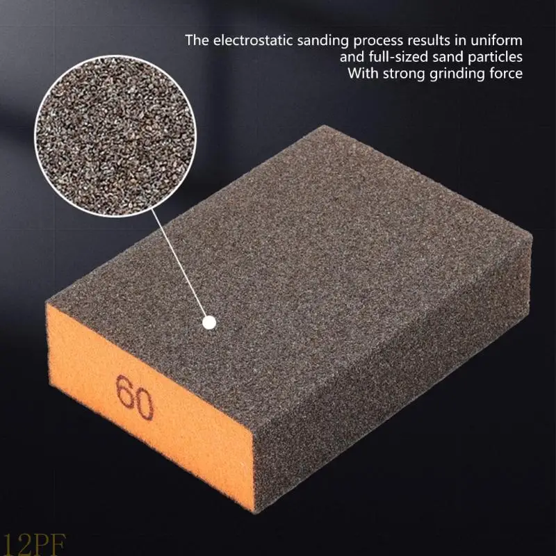 12PF 7PCS Versatile Sanding Sponges Multi Grits 60/80/100/120/180/220/280 for Furniture Metal Finishing
12PF 7PCS Versatile Sanding Sponges Multi Grits 60/80/100/120/180/220/280 for Furniture Metal Finishing