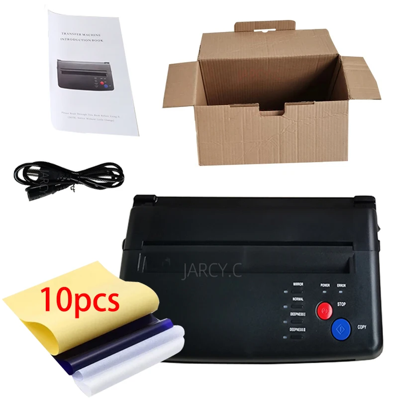 Professional Tattoo Stencil Maker Transfer Machine Flash Thermal Copier Printer Supplies A4 Tool Paper Tatuaje Herramienta Papel
Professional Tattoo Stencil Maker Transfer Machine Flash Thermal Copier Printer Supplies A4 Tool Paper Tatuaje Herramienta Papel