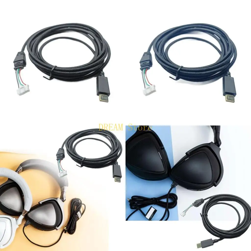 Надежный USB C Cable Cable Type C Audios Cable для Rogdelta/Rog Deltas Техническое обслуживание наушников и исправление DIY
Надежный USB C Cable Cable Type C Audios Cable для Rogdelta/Rog Deltas Техническое обслуживание наушников и исправление DIY