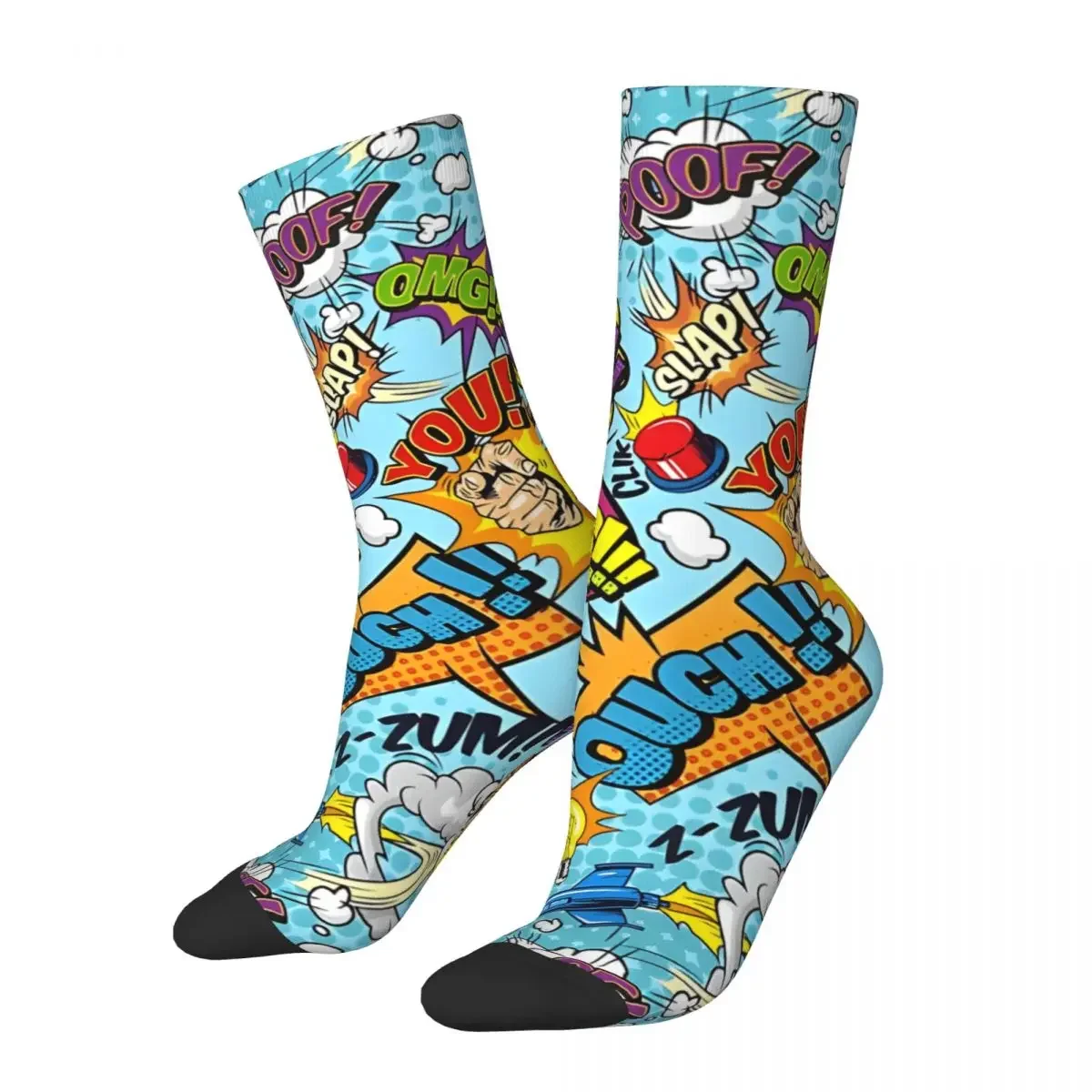 Comic Bubble Patterns Socks Men Socks Cosplay Socks Personality Hip Hop Funny Sock for Women
Comic Bubble Patterns Socks Men Socks Cosplay Socks Personality Hip Hop Funny Sock for Women
