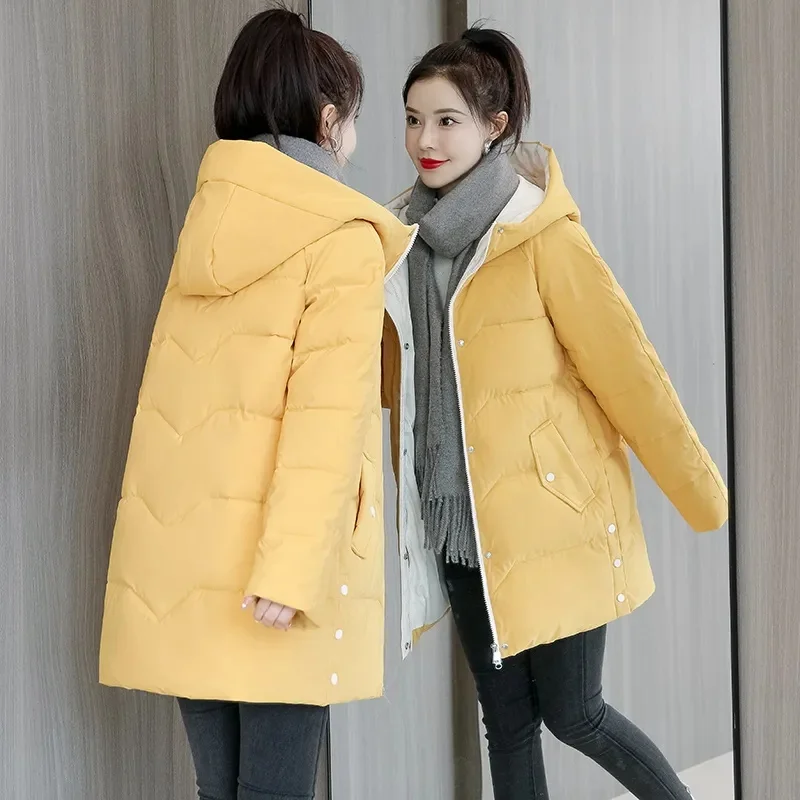Women Jacket 2022 Winter Parka Cotton Clothes Women Down Jacket Warm Thick Female Basic Coats Parkas Snow Wear Student Outwear
Women Jacket 2022 Winter Parka Cotton Clothes Women Down Jacket Warm Thick Female Basic Coats Parkas Snow Wear Student Outwear