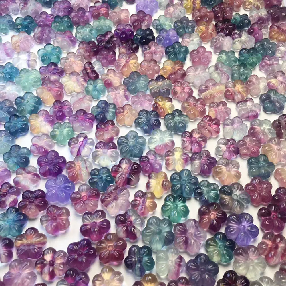 10pc/Lot Natural Stone Flowers Mini Fluorite Crystal Carving Healing Reiki Crystals Gemstone Home Decor Gifts Garden Decorations
10pc/Lot Natural Stone Flowers Mini Fluorite Crystal Carving Healing Reiki Crystals Gemstone Home Decor Gifts Garden Decorations