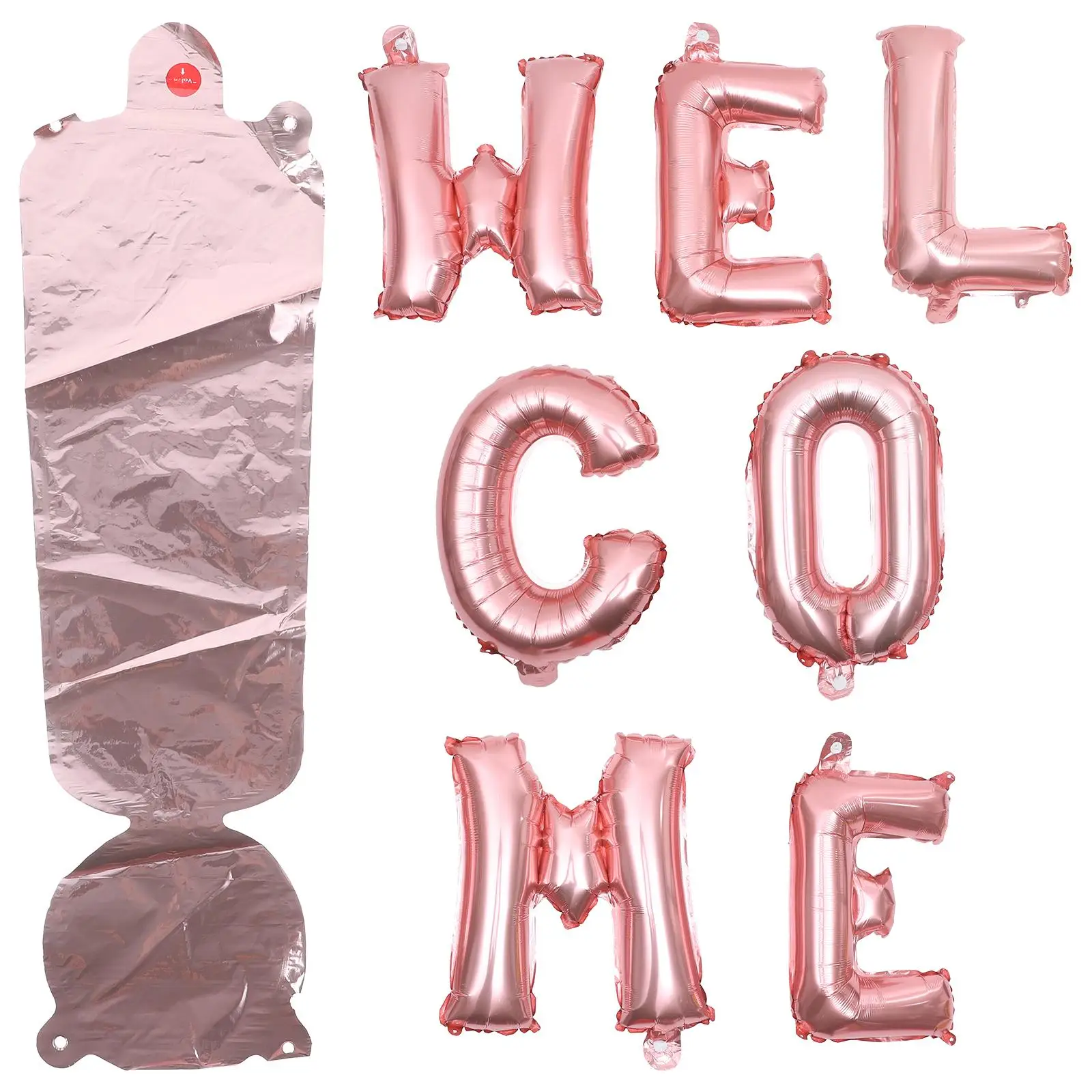 Welcome Balloon Decorations Foil Aluminum Film Party Supplies Colorful Letter Balloons Back to School Office Celebrations
Welcome Balloon Decorations Foil Aluminum Film Party Supplies Colorful Letter Balloons Back to School Office Celebrations