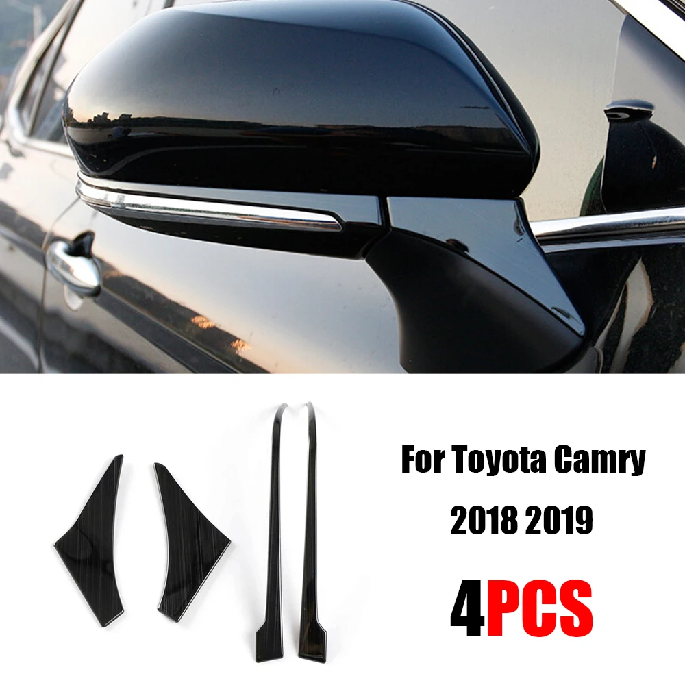 For Toyota Camry 2018 2019 black Stainless Steel Side Rear View Mirror Cover Trim Strip Sticker Shell Styling Accessories 4pcs
For Toyota Camry 2018 2019 black Stainless Steel Side Rear View Mirror Cover Trim Strip Sticker Shell Styling Accessories 4pcs
