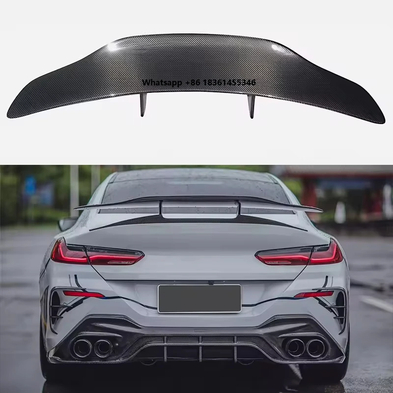 For 2019-2023 8 Series G16 840 DL-BW1013-43 Ture Factory Fitment GT Style Carbon Fiber Rear Trunk Spoiler Wing
For 2019-2023 8 Series G16 840 DL-BW1013-43 Ture Factory Fitment GT Style Carbon Fiber Rear Trunk Spoiler Wing