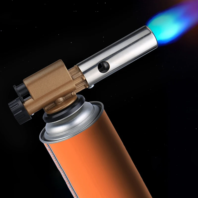 Torch Cooking AutoIgnition Butane Gas Burner Welding-Burner Welding Gas Burner Gun Blow For BBQ Camping Cooking
Torch Cooking AutoIgnition Butane Gas Burner Welding-Burner Welding Gas Burner Gun Blow For BBQ Camping Cooking
