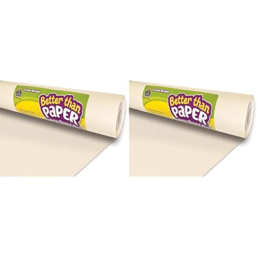 Creme Brulee Better Than Paper® Bulletin Board Roll TCR77440 (Pack of 2
Creme Brulee Better Than Paper® Bulletin Board Roll TCR77440 (Pack of 2