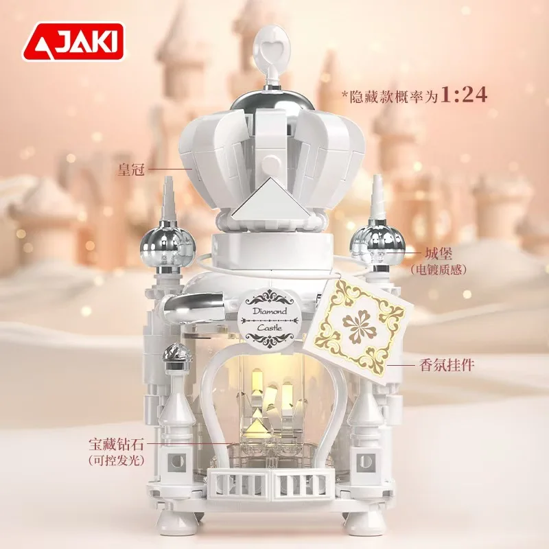 JAKI Jiaqi Building Blocks European Romantic Fragrance Blind Box Series Trendy Play Assembled Toys Decorations Holiday Gifts
JAKI Jiaqi Building Blocks European Romantic Fragrance Blind Box Series Trendy Play Assembled Toys Decorations Holiday Gifts