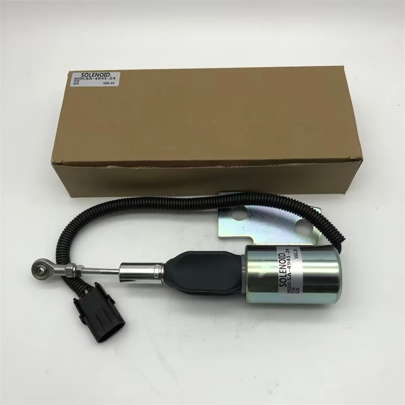 3991168 SA-4941-24 Stop Solenoid 3991167 J932529 J931167 J930658 SA-4941-12 Fuel Shutdown Solenoid Valve for Cummins Engine
3991168 SA-4941-24 Stop Solenoid 3991167 J932529 J931167 J930658 SA-4941-12 Fuel Shutdown Solenoid Valve for Cummins Engine