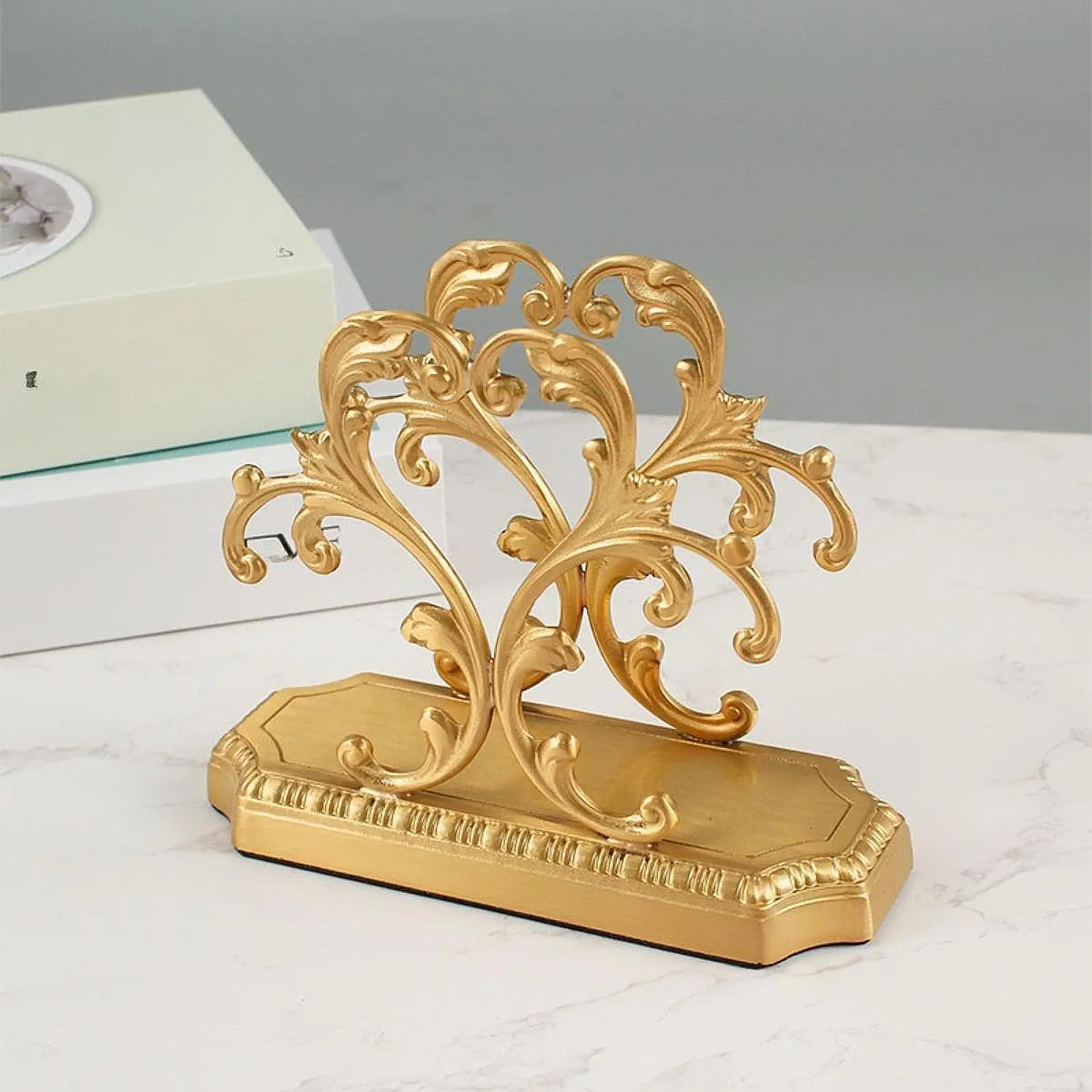 Brass Tissue Holder Multifunction Fashion Kitchen Napkin Holder Tissue Dispenser
Brass Tissue Holder Multifunction Fashion Kitchen Napkin Holder Tissue Dispenser