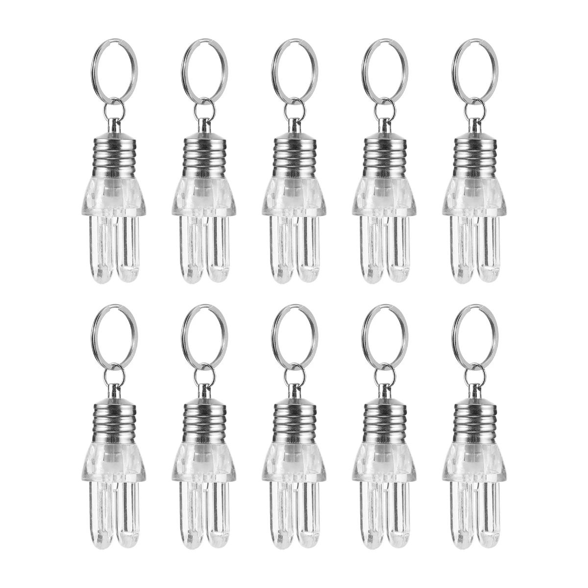 10Pcs Portable Mini LED Keychain Light Colorful Bulb Design Easy Carry Clip Home Outdoor Emergency Gift Keychain Light
10Pcs Portable Mini LED Keychain Light Colorful Bulb Design Easy Carry Clip Home Outdoor Emergency Gift Keychain Light