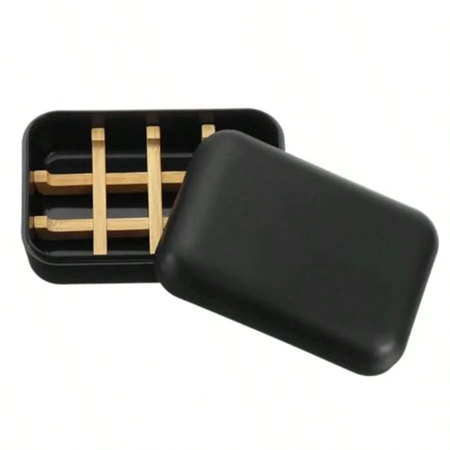 Wooden Soap Holder Self-Draining Soap Box With Lid Wooden Soap Bar Tray For Shower Bathroom Kitchen Black
Wooden Soap Holder Self-Draining Soap Box With Lid Wooden Soap Bar Tray For Shower Bathroom Kitchen Black