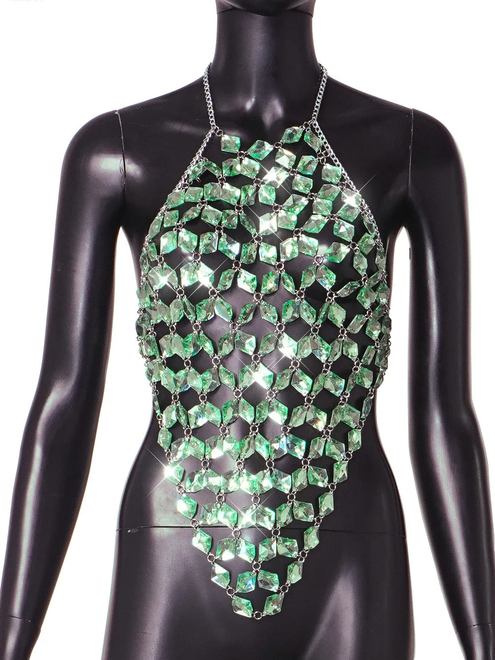 Body Jewelry handwork Chest Chain Sexy Girl Chest Wrap Chain Catwalk Night Club Birthday Party Multilayer Skirt Chain
Body Jewelry handwork Chest Chain Sexy Girl Chest Wrap Chain Catwalk Night Club Birthday Party Multilayer Skirt Chain