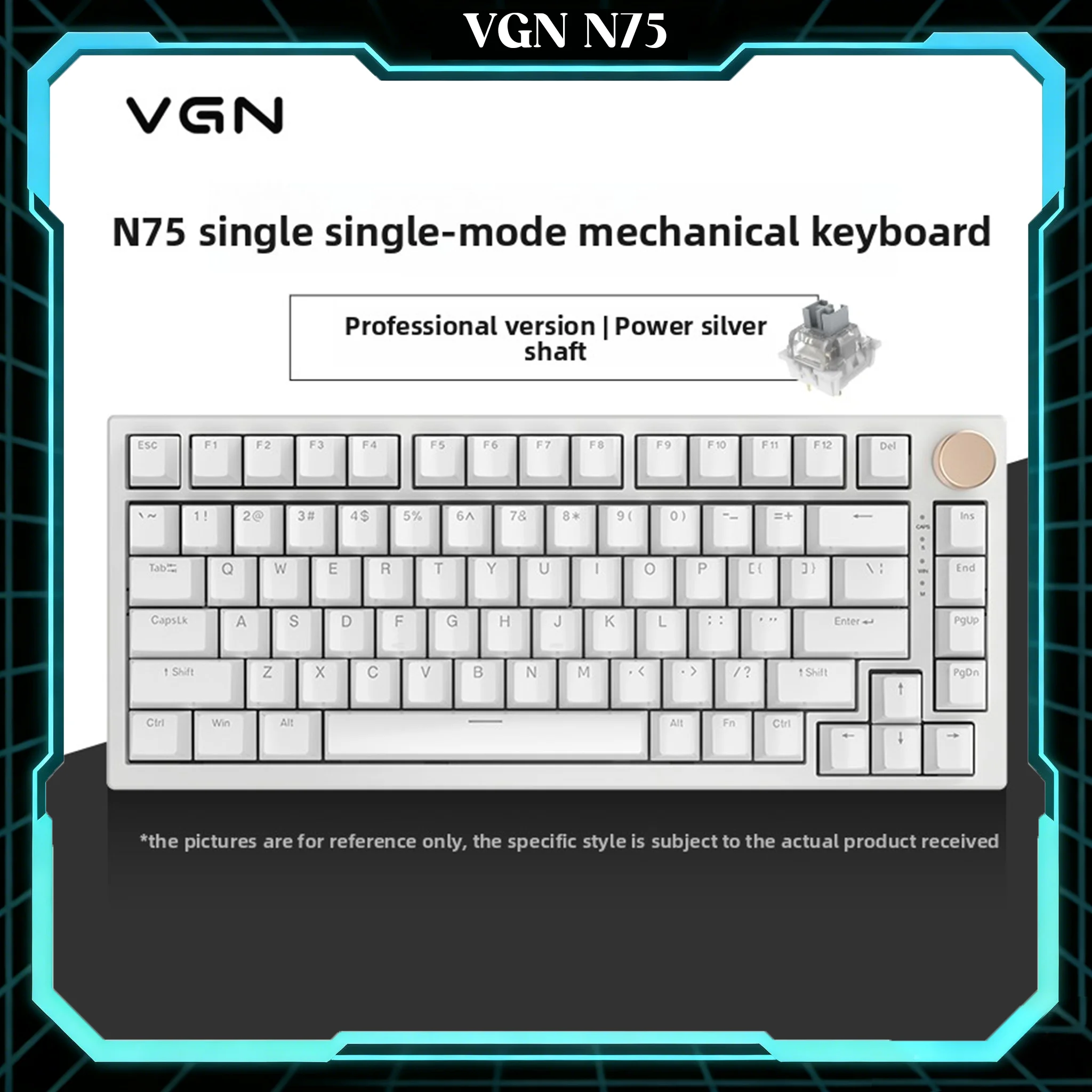 Беспроводная игровая мышь VGN Dragonfly V3 Master с частотой опроса 8 кГц, сенсором PAW3395, трехрежимная, легкая, флагманская киберспортивная мышь для Valorant и ПК
Беспроводная игровая мышь VGN Dragonfly V3 Master с частотой опроса 8 кГц, сенсором PAW3395, трехрежимная, легкая, флагманская киберспортивная мышь для Valorant и ПК