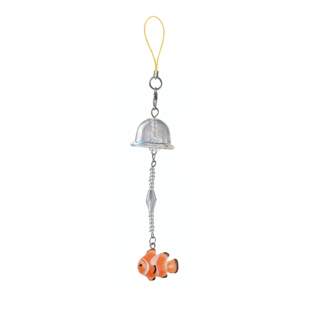 Acrylic Material Fish Pendant Boho Charm Handmade Beaded Phone Chain Strap Hanging Pendant Decorative Ornament Jellyfish Charm
Acrylic Material Fish Pendant Boho Charm Handmade Beaded Phone Chain Strap Hanging Pendant Decorative Ornament Jellyfish Charm