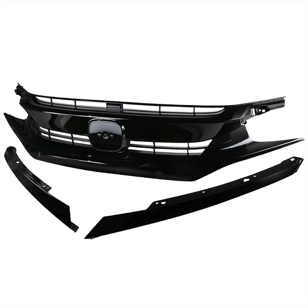 FOR Honda Civic 2016-2019, high-spec gloss black grille and headlight trim OE 71121-TBA-A50/71129-TET-H51/71124-TET-H51
FOR Honda Civic 2016-2019, high-spec gloss black grille and headlight trim OE 71121-TBA-A50/71129-TET-H51/71124-TET-H51