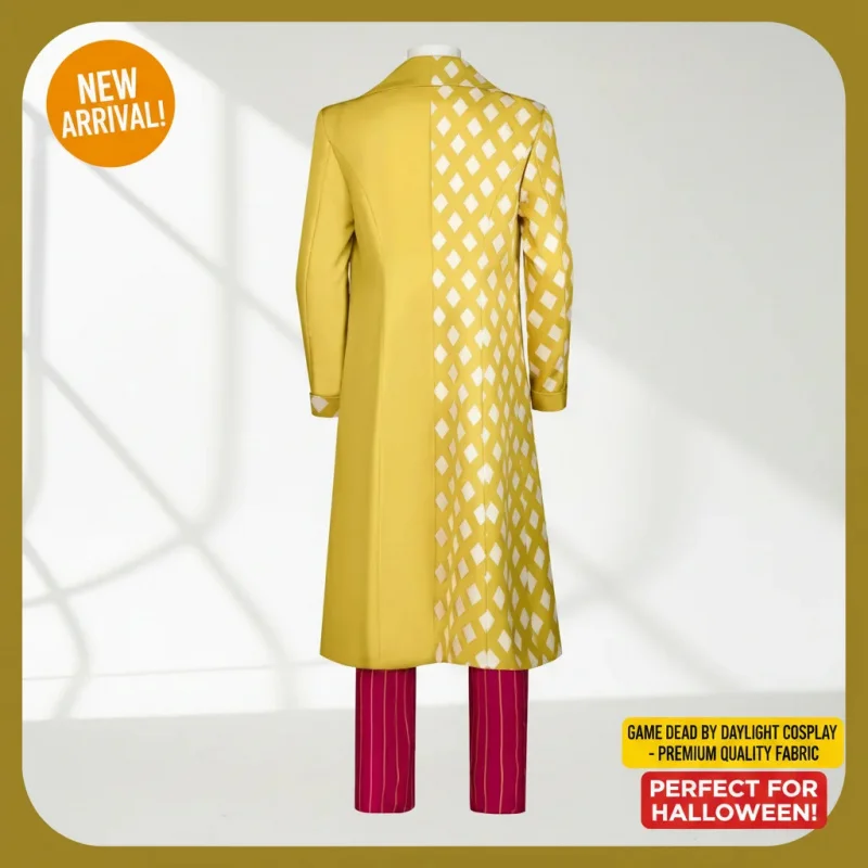 ▶❤Trickster Giegie Cosplay Costume Dead Daylight Role Play Yellow Coat Halloween Party Outfit for Women❤◀
▶❤Trickster Giegie Cosplay Costume Dead Daylight Role Play Yellow Coat Halloween Party Outfit for Women❤◀