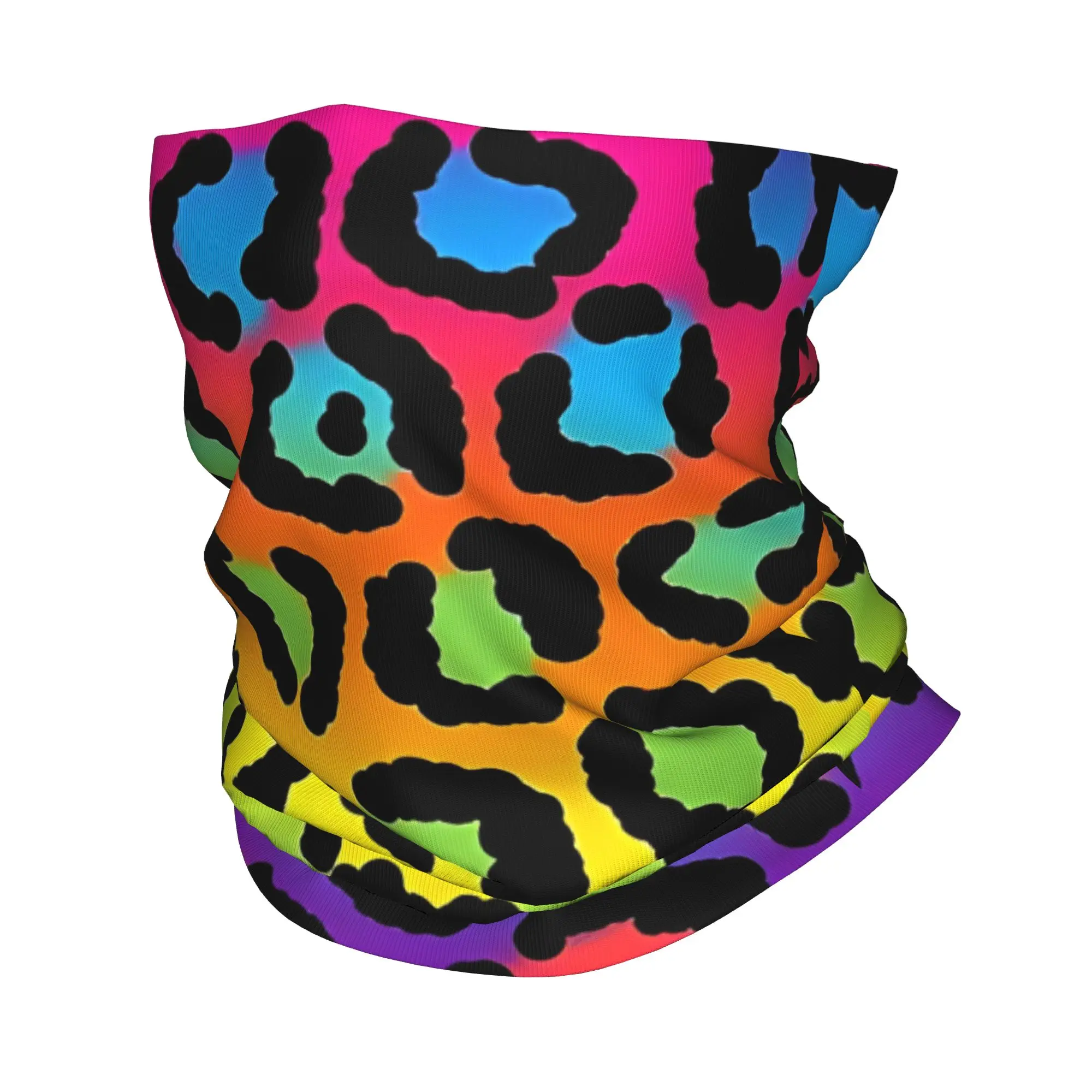 1997 Neon Rainbow Leopard Print Bandana Cover Club Leopard Print Wrap Scarf Hiking Unisex Winter Neckerchief
1997 Neon Rainbow Leopard Print Bandana Cover Club Leopard Print Wrap Scarf Hiking Unisex Winter Neckerchief