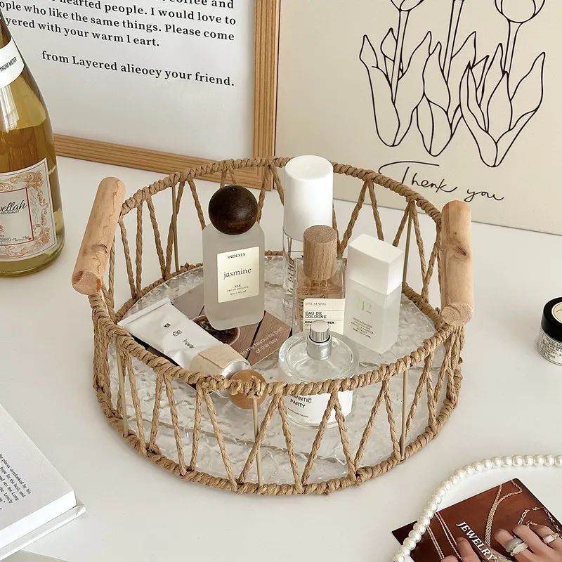 Funin деревянная корзина для хранения из ротанга с ручкой, кухонные аксессуары, настольная шкатулка для драгоценностей, домашний декор, органайзер для макияжа, корзина для хлеба 
Funin деревянная корзина для хранения из ротанга с ручкой, кухонные аксессуары, настольная шкатулка для драгоценностей, домашний декор, органайзер для макияжа, корзина для хлеба