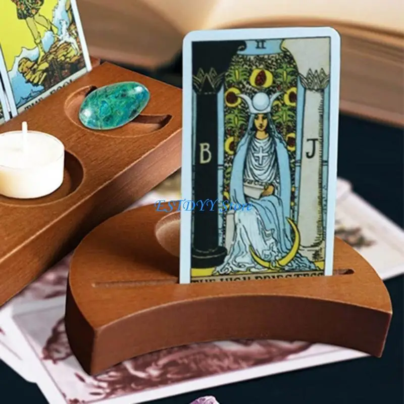 G6DE Sacred Area Tarot Stand Tarot Card Stand Moon Designs for Daily Card Exhibits
G6DE Sacred Area Tarot Stand Tarot Card Stand Moon Designs for Daily Card Exhibits