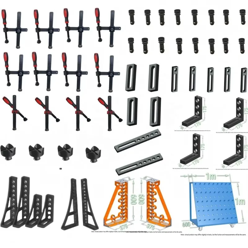 Heavy Duty Welding Table Clamp Set Professional Welding Fixtures Jigs Kit For Industrial Welding Workbench Positioning & Fixing
Heavy Duty Welding Table Clamp Set Professional Welding Fixtures Jigs Kit For Industrial Welding Workbench Positioning & Fixing