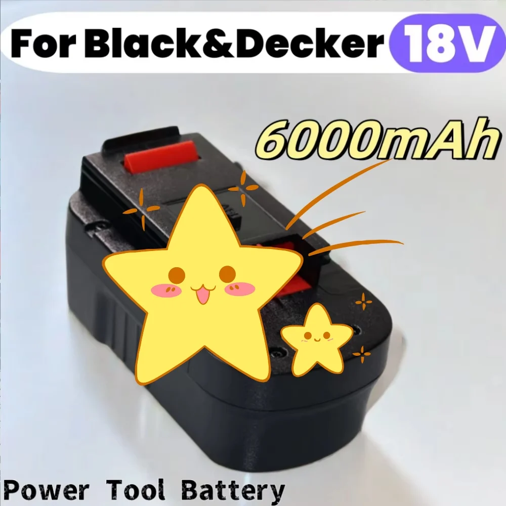 For Black & Decker Rechargeable 18V Battery Compatible with HPB18 FS180 A1718 A18NH BD18PSK EPC18 HP188F2B - 6.0/8.0/10.0Ah
For Black & Decker Rechargeable 18V Battery Compatible with HPB18 FS180 A1718 A18NH BD18PSK EPC18 HP188F2B - 6.0/8.0/10.0Ah