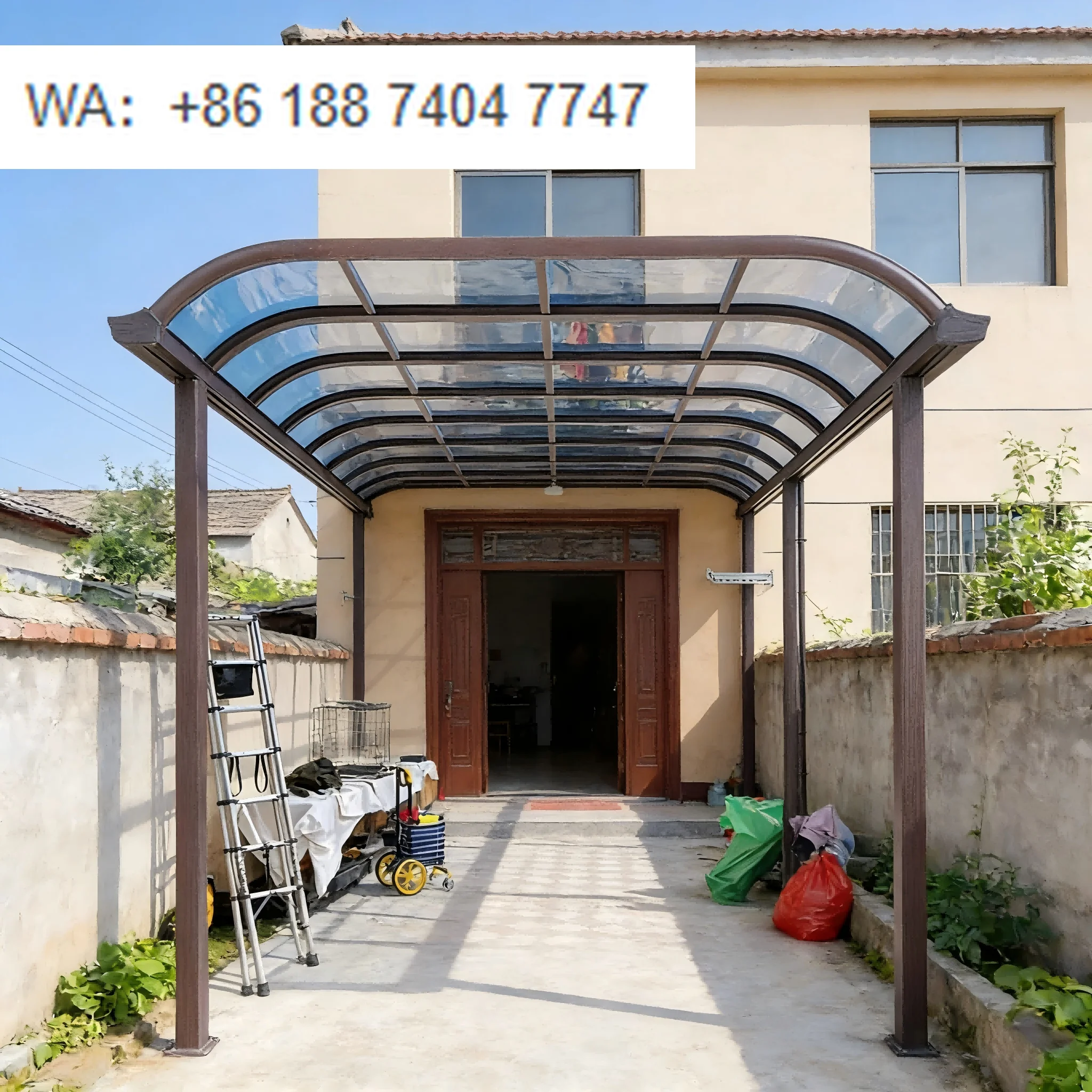 OEM Garden Canopy Awning Outdoor Strong Aluminum Patio Cover Polycarbonate Roof Metal Frame Carports Canopy Awnings
OEM Garden Canopy Awning Outdoor Strong Aluminum Patio Cover Polycarbonate Roof Metal Frame Carports Canopy Awnings