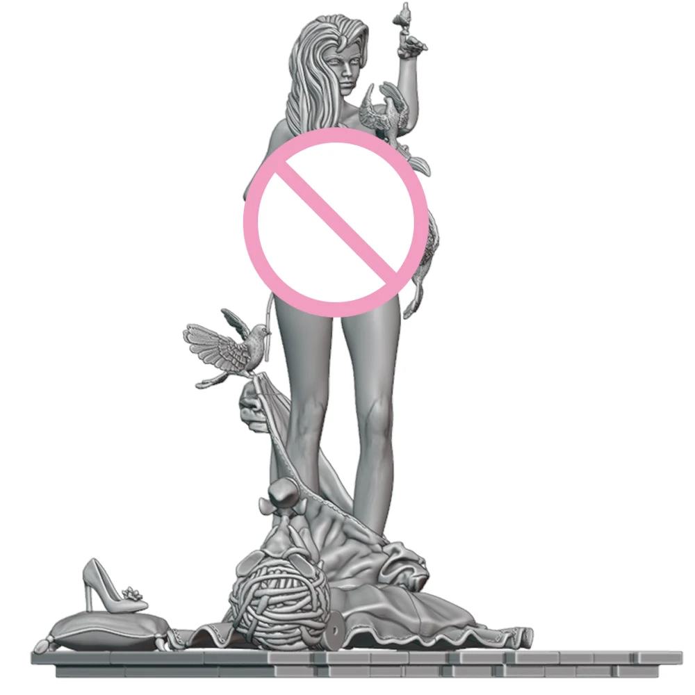 1/24 Little Bird Girl Gi Grey Resin Figurine Toy Unpainted GK Doll Unassembled 3D Print Assembly Miniature Reduction Statue Toy
1/24 Little Bird Girl Gi Grey Resin Figurine Toy Unpainted GK Doll Unassembled 3D Print Assembly Miniature Reduction Statue Toy