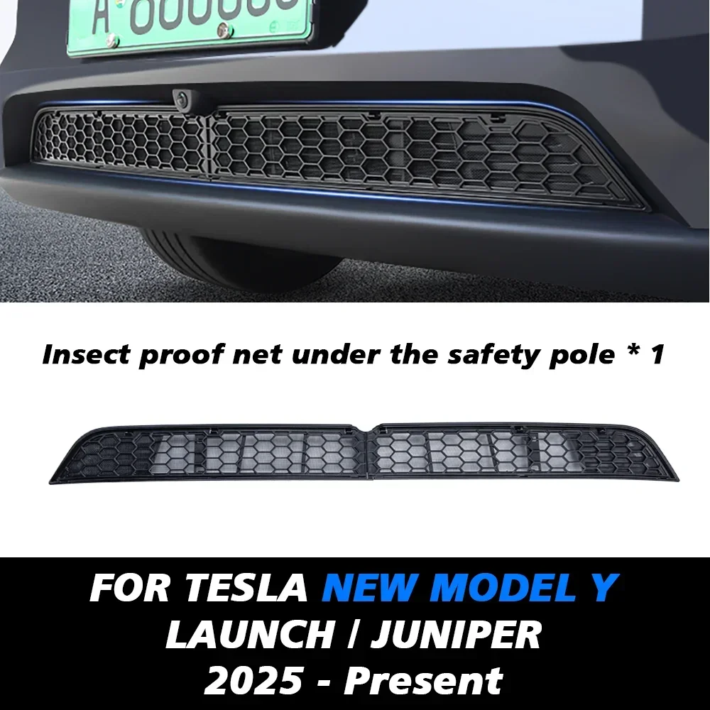 For Tesla New Model Y 2025 Launch Juniper Lower Bumper Anti Insect Net Anti Dust Proof Inner Vent Grille Cover Insect-proof
For Tesla New Model Y 2025 Launch Juniper Lower Bumper Anti Insect Net Anti Dust Proof Inner Vent Grille Cover Insect-proof
