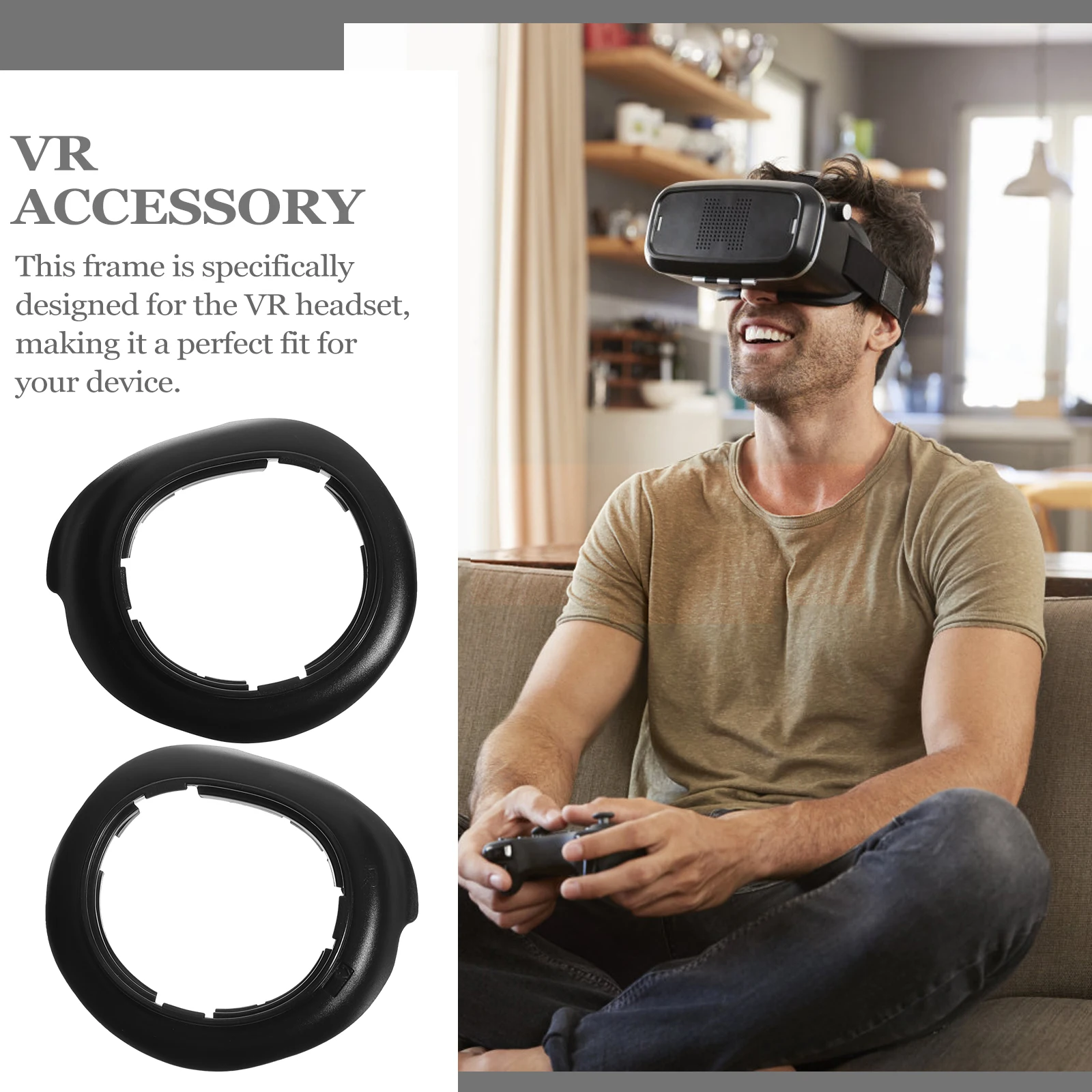 VR Glasses Frame Protector Replaceable Lens Insert Anti Scratch Compatible 3 Easy Install VR Accessories Household
VR Glasses Frame Protector Replaceable Lens Insert Anti Scratch Compatible 3 Easy Install VR Accessories Household