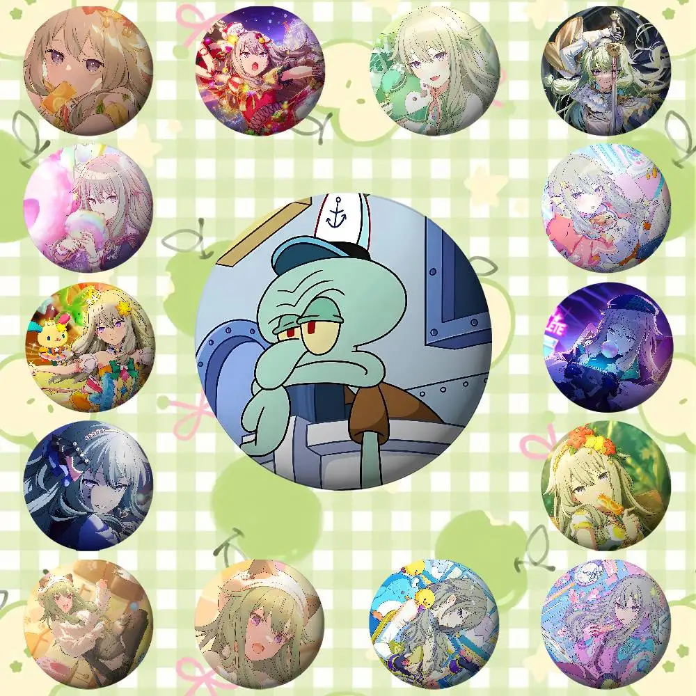 Kusanagi Nene Cartoon Badges Round Brooch Cute Cartoon Idol Cosplay Badges DIY Backpack Clothing Accessories Jewelry Pins
Kusanagi Nene Cartoon Badges Round Brooch Cute Cartoon Idol Cosplay Badges DIY Backpack Clothing Accessories Jewelry Pins