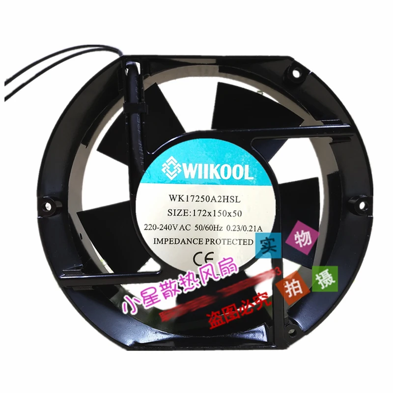 Вентилятор охлаждения B FOR WIIKOOL 17CM WK17250A2HSL 220V AC для шкафов и электрических коробок
Вентилятор охлаждения B FOR WIIKOOL 17CM WK17250A2HSL 220V AC для шкафов и электрических коробок