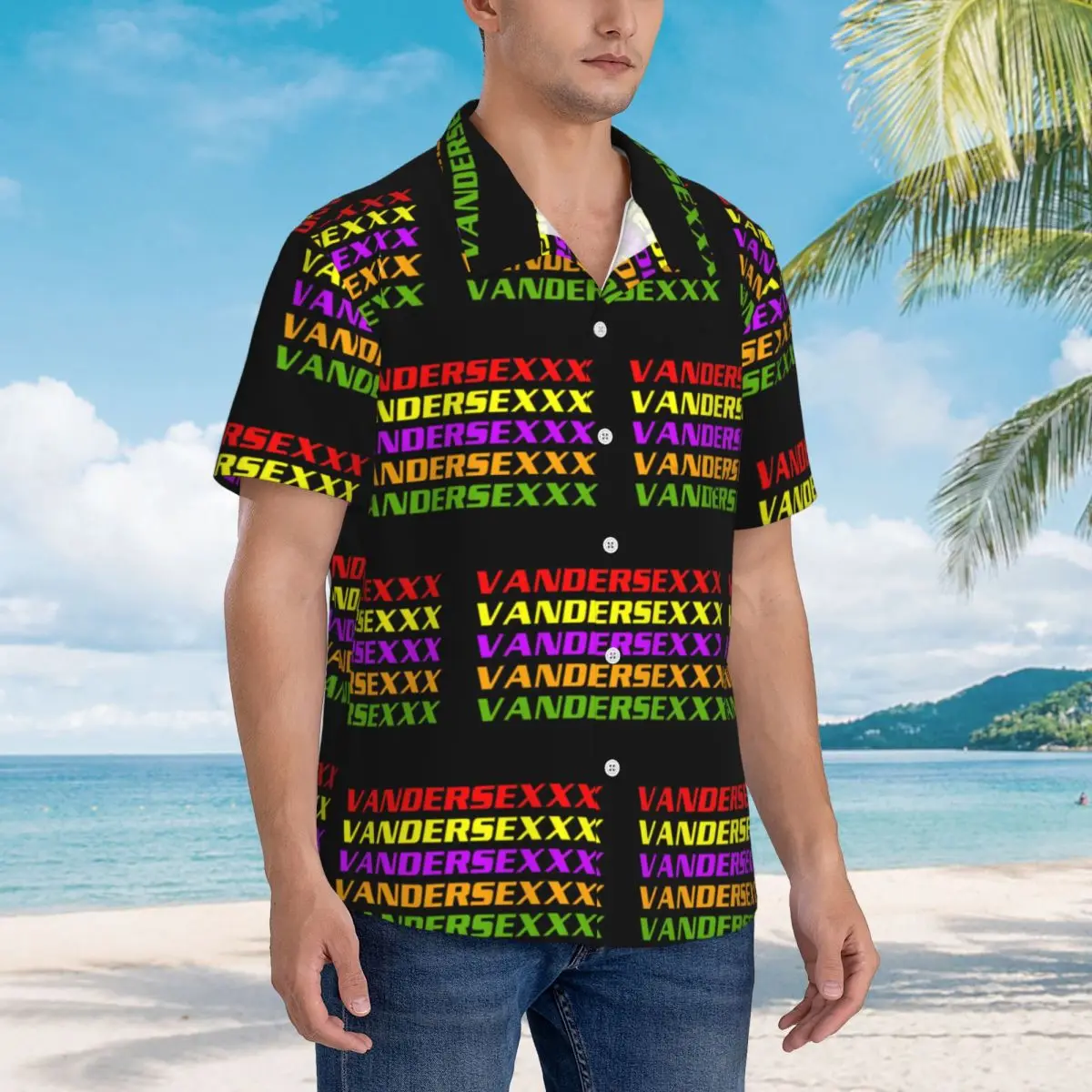 Club Vandersexxx Hawaiian Shirts Fashion Men Short Sleeve Shirt for Summer Beach Men's Lapel Tops
Club Vandersexxx Hawaiian Shirts Fashion Men Short Sleeve Shirt for Summer Beach Men's Lapel Tops