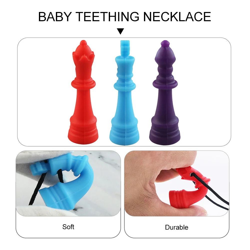3 шт., детское силиконовое молярное ожерелье для прорезывания зубов, тренировочный кулон, детский жевательный прорезыватель, сенсорное детское ожерелье для прорезывания зубов 
3 шт., детское силиконовое молярное ожерелье для прорезывания зубов, тренировочный кулон, детский жевательный прорезыватель, сенсорное детское ожерелье для прорезывания зубов