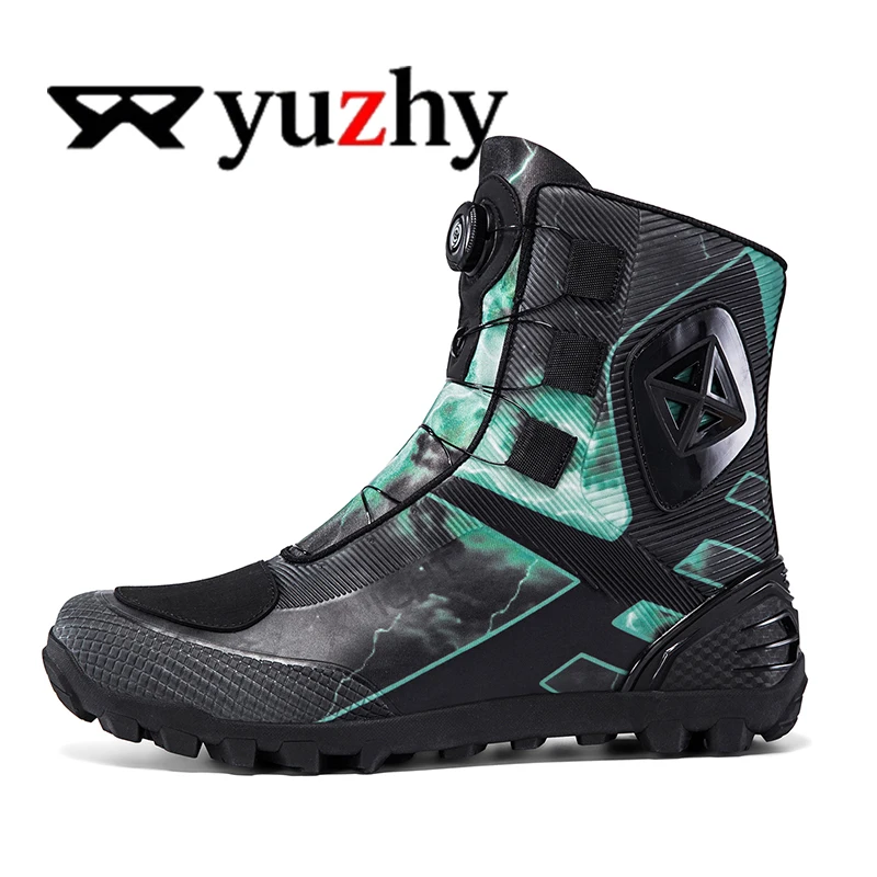 Lexsan Motorcycle Boots Men Leather Motos Breathable Anti Slip Wear-resistant Riders Boots Motorbike Racing Ankle Length Shoes
Lexsan Motorcycle Boots Men Leather Motos Breathable Anti Slip Wear-resistant Riders Boots Motorbike Racing Ankle Length Shoes