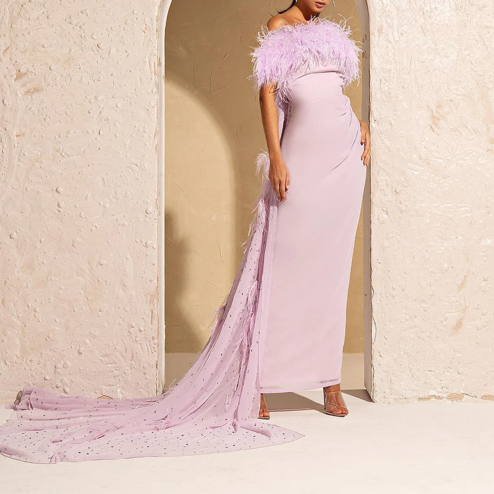 Customized Fashion Straight Ankle Length Strapless Off the Shoulder Jersey Sleeveless Evening Dress Elegant vestidos para mujer
Customized Fashion Straight Ankle Length Strapless Off the Shoulder Jersey Sleeveless Evening Dress Elegant vestidos para mujer
